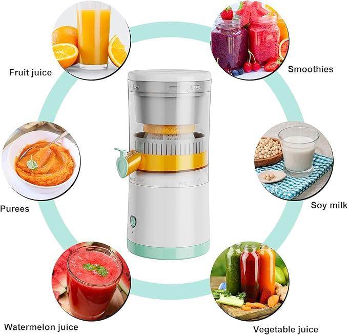 🍊 Electric Citrus Juicer – Fresh Juice Anywhere, Anytime! - SHINE