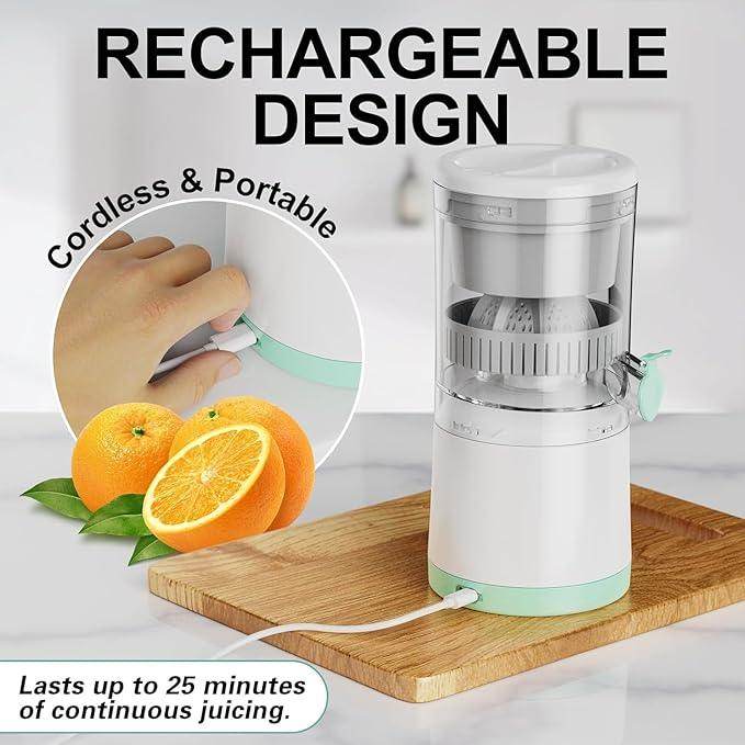 🍊 Electric Citrus Juicer – Fresh Juice Anywhere, Anytime! - SHINE