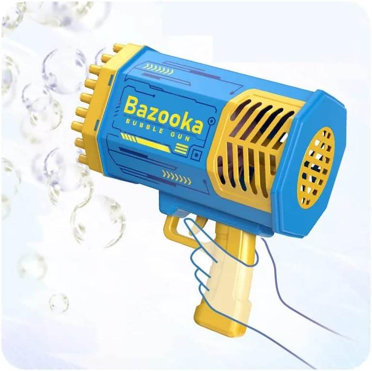 🫧 PAIE Bubble Gun – 69-Hole Bubble Blast Fun! 💙 - SHINE