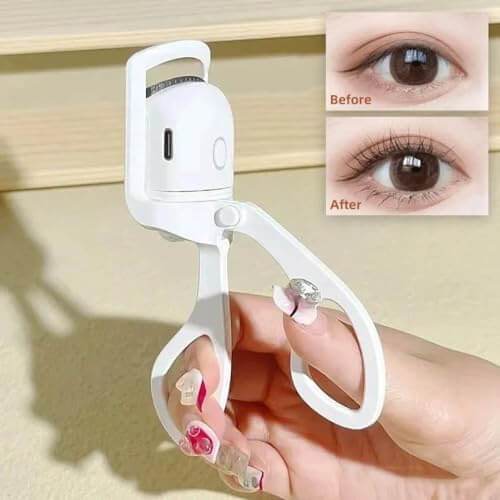 💖 Heated Eyelash Curler – Flawless Curls That Last All Day - SHINE
