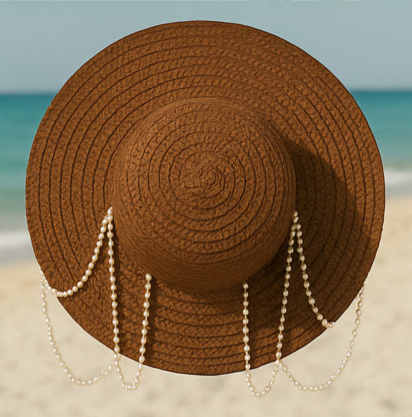 Pearl Chain Fashion Hat – Sophisticated. Stylish. Stunning