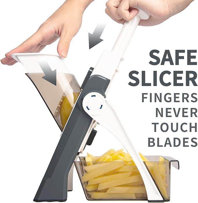 🥕 5-in-1 Vegetable Chopper – Slice, Dice &amp; Prep in Seconds! - SHINE