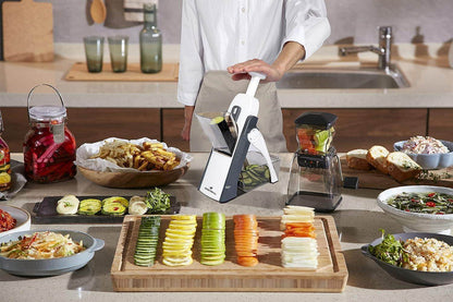 🥕 5-in-1 Vegetable Chopper – Slice, Dice &amp; Prep in Seconds! - SHINE