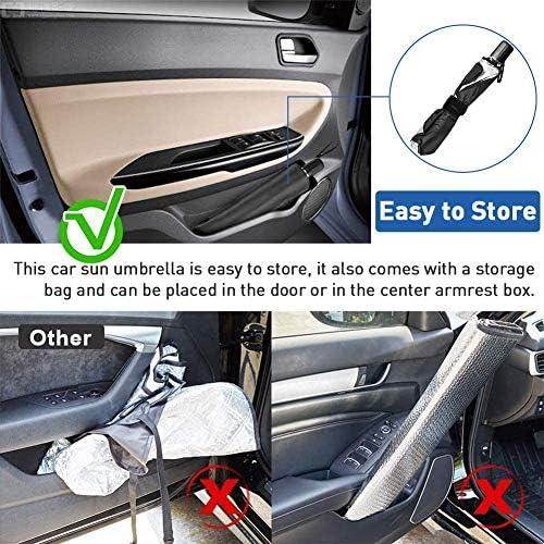 ☀️ Car Windshield Sun Shade Umbrella – Instant Heat Shield for Your Car! - SHINE