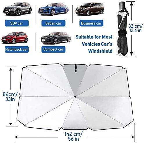 ☀️ Car Windshield Sun Shade Umbrella – Instant Heat Shield for Your Car! - SHINE
