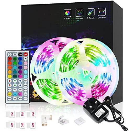 🌈 Romwish 10m LED RGB Light Strip Kit – Color Your World - SHINE