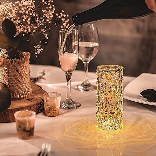 💎 Crystal Rose Diamond Lamp – Elegance That Glows - SHINE