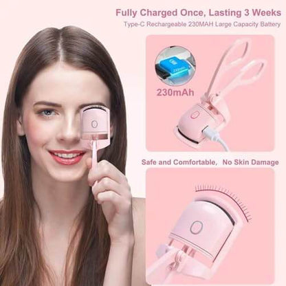 💖 Heated Eyelash Curler – Flawless Curls That Last All Day - SHINE