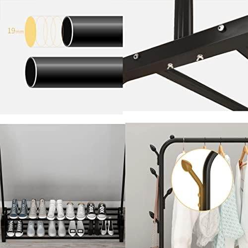 👗 Double Rod Garment Rack – Stylish, Sturdy &amp; Space-Saving - SHINE