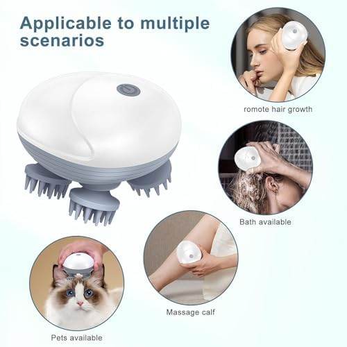 💆‍♂️ Electric Scalp Massager – Total Relaxation at Your Fingertips - SHINE
