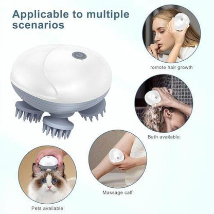 💆‍♂️ Electric Scalp Massager – Total Relaxation at Your Fingertips - SHINE