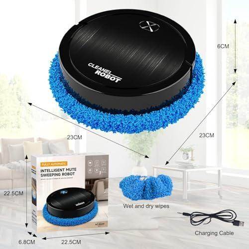 🤖 Cleanel Intelligent Mute Sweeping Robot – Smart Cleaning Made Effortless! - SHINE