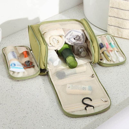 🧳 Hanging Travel Toiletry Bag – Organize in Style, Wherever You Go - SHINE