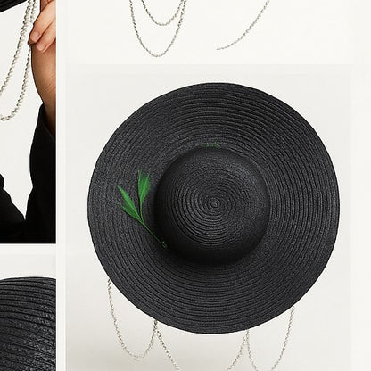 Pearl Chain Fashion Hat – Sophisticated. Stylish. Stunning