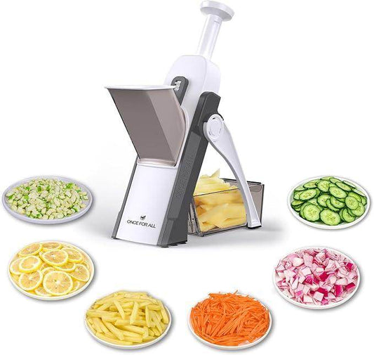 🥕 5-in-1 Vegetable Chopper – Slice, Dice &amp; Prep in Seconds! - SHINE